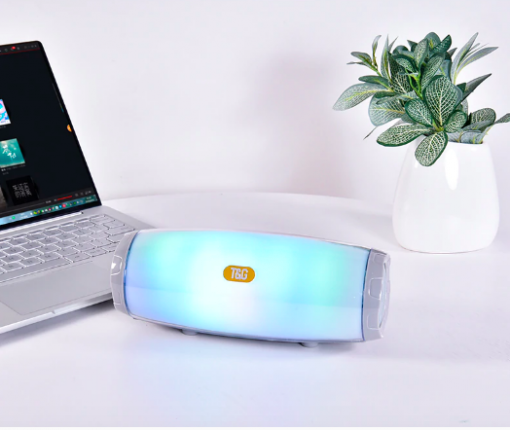 Wireless Bluetooth Speaker with Colorful Flashing Lights