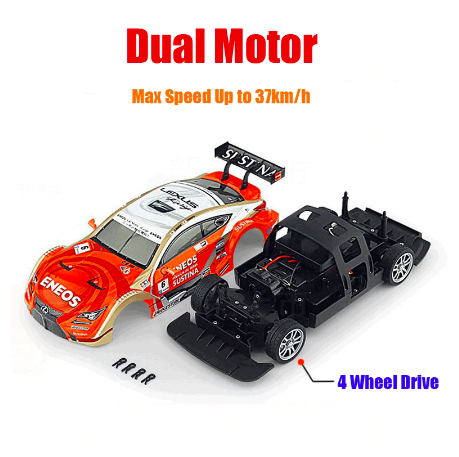 Fast Remote Control GT Racing Car 50m Range