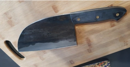 Authentic Serbian Forged Chef Knife | Sharp Carbon Steel