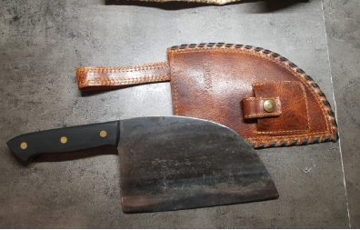 Premium Forged Chef Knife With Sharp High Carbon Steel Blade
