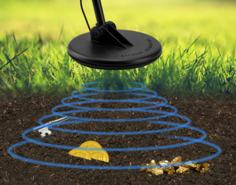 Professional Gold Silver Metal Detector For Treasure Hunting