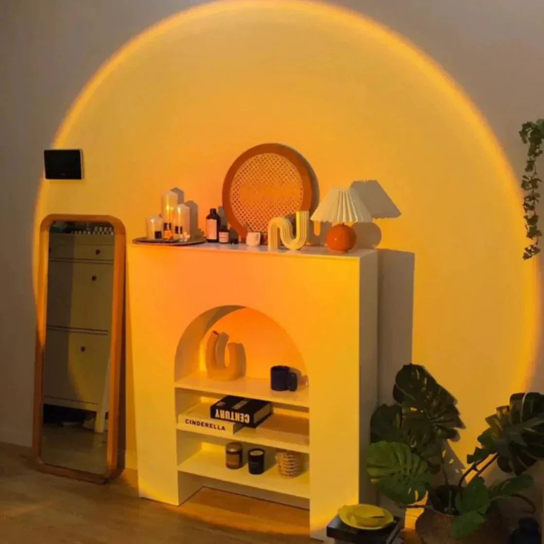 Colorful Night Light Projector Lamp With Adjustable Head