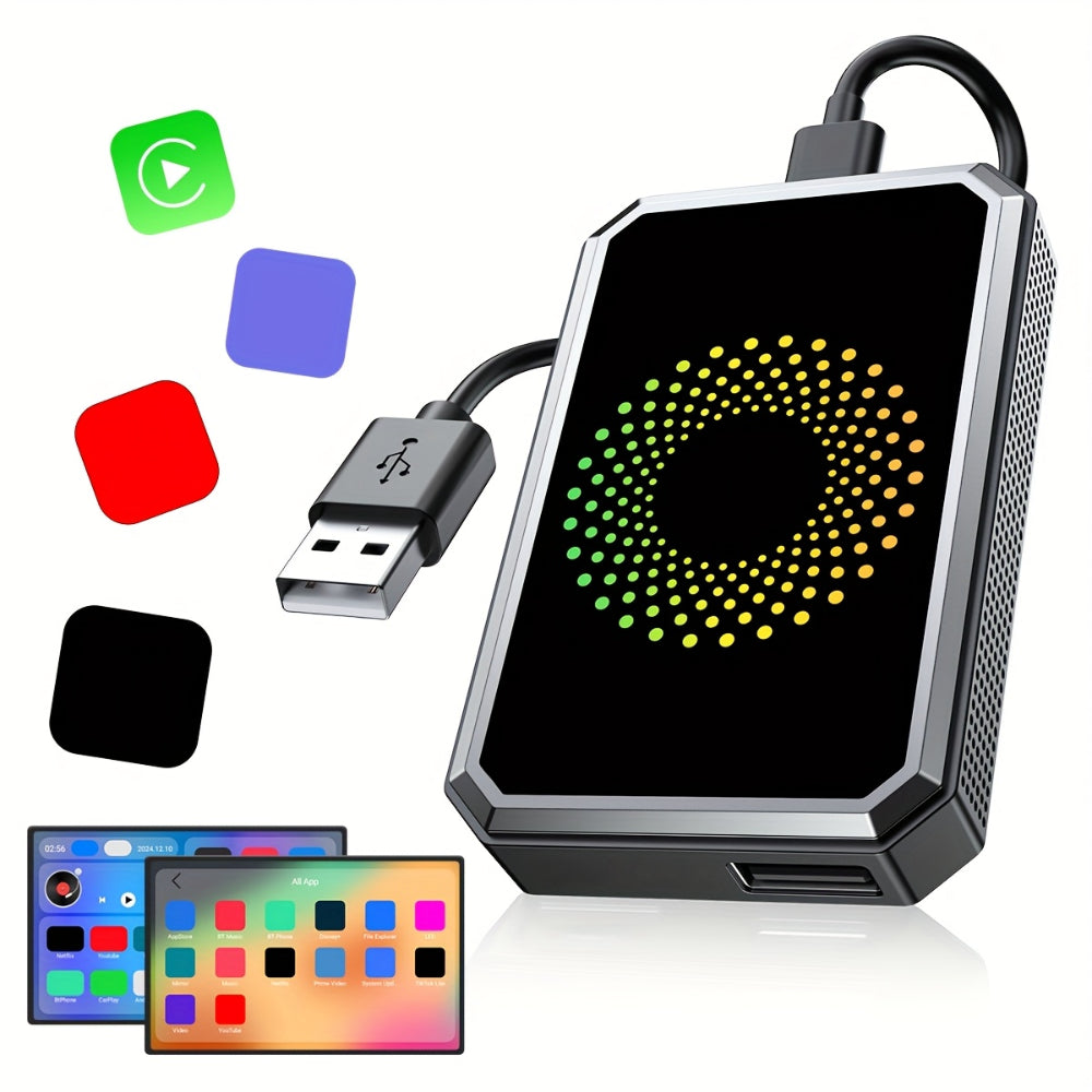 Wireless Car Media Player Dashboard Display Adapter - Lusomart