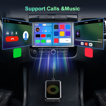 Wireless Car Media Player Dashboard Display Adapter
