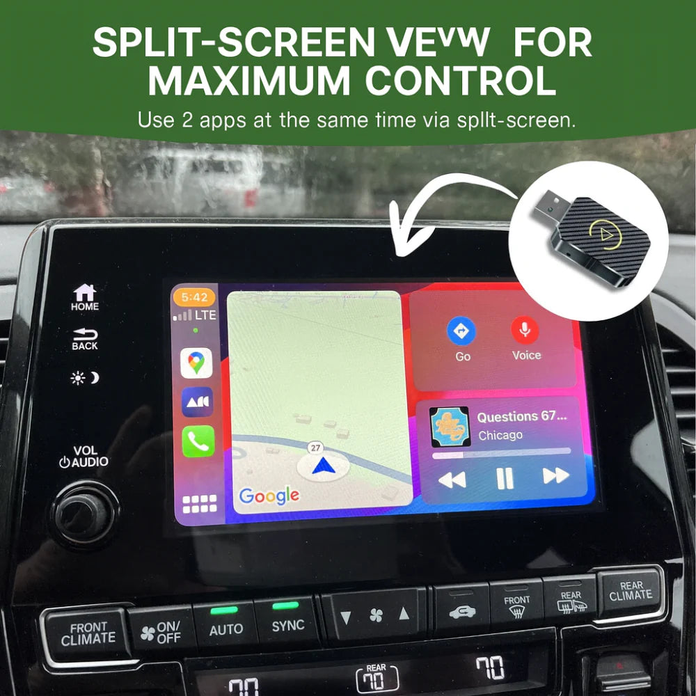 Universal Car Charger Wireless Smartphone Mount Kit