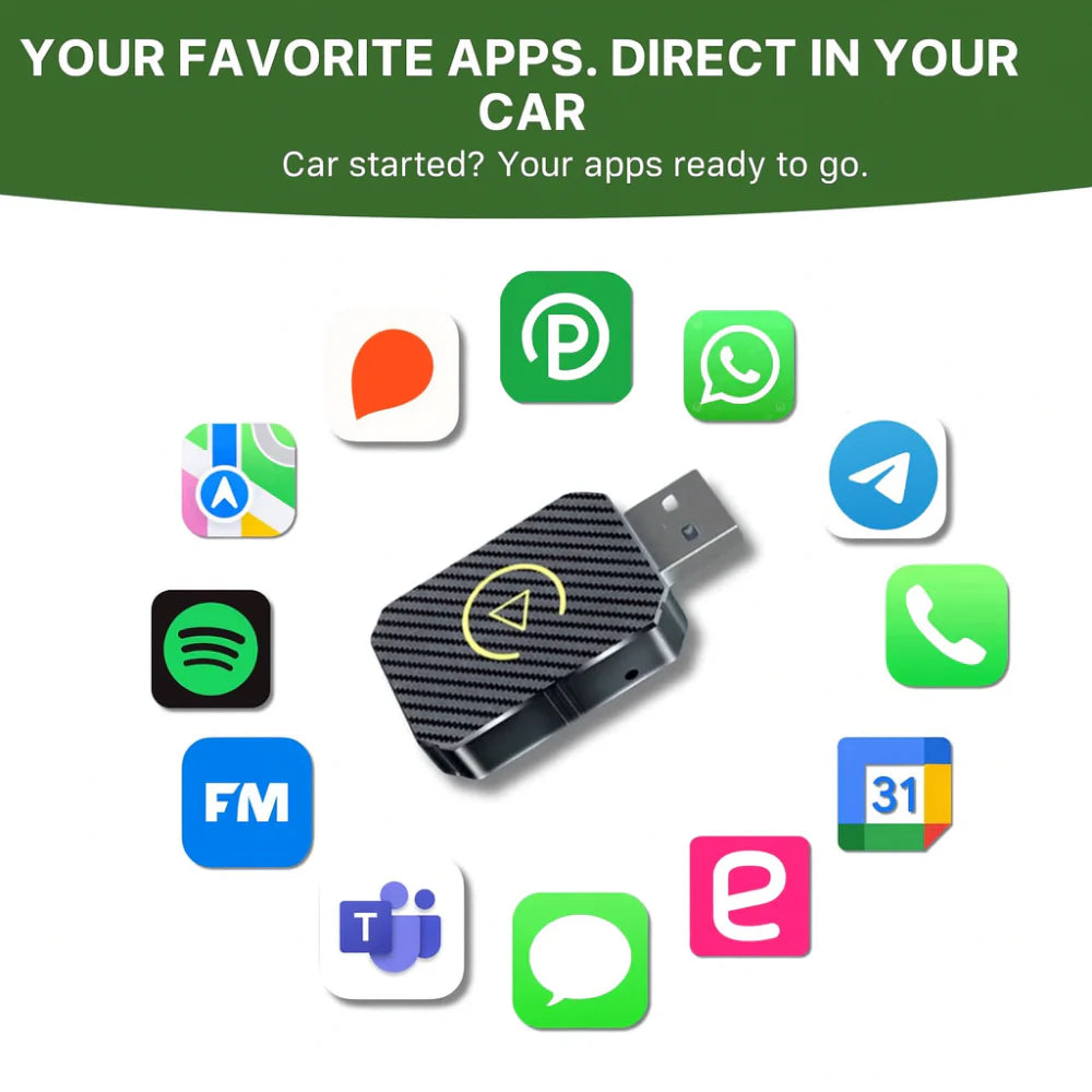 Universal Car Charger Wireless Smartphone Mount Kit