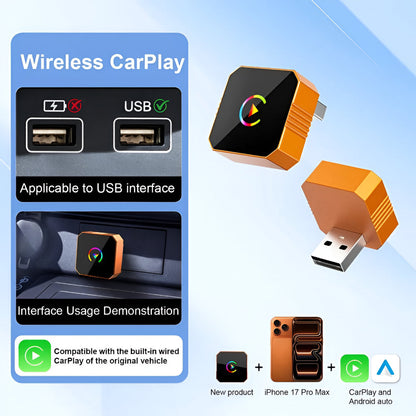 Compact Bluetooth Car Phone Mount Adapter