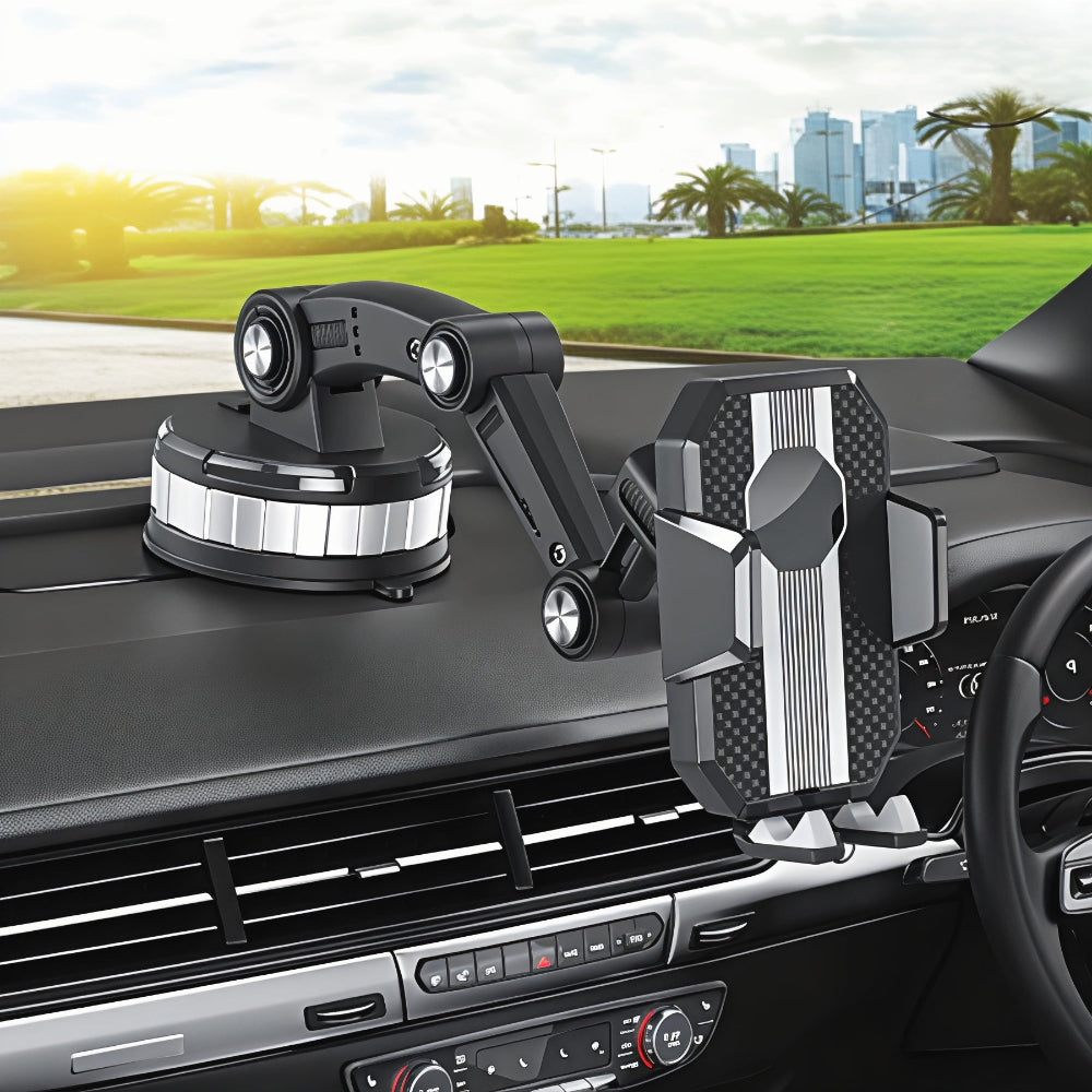 Car Phone Holder Adjustable Suction Mount Dashboard Stand 2