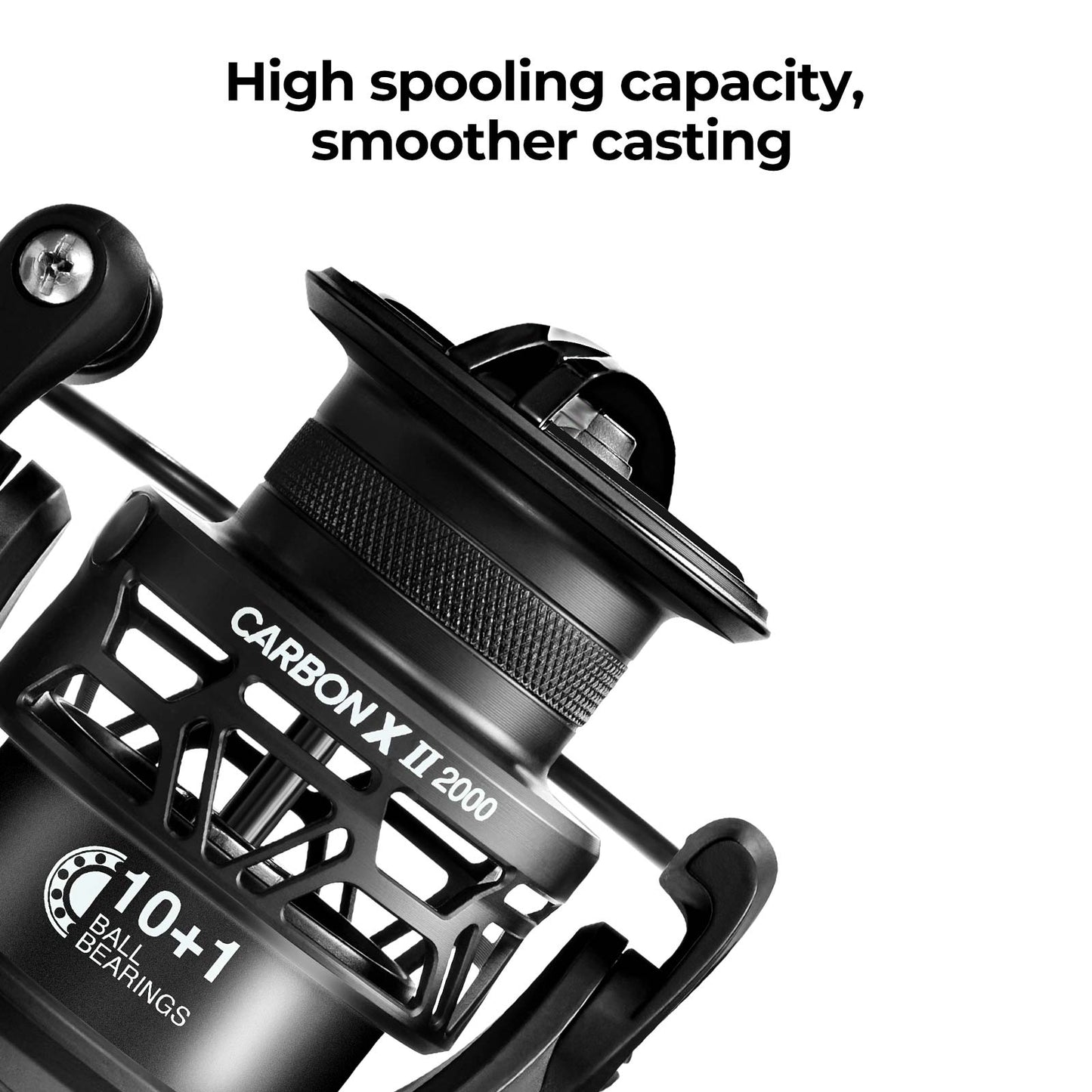 Lightweight Carbon Fiber Spinning Fishing Reel