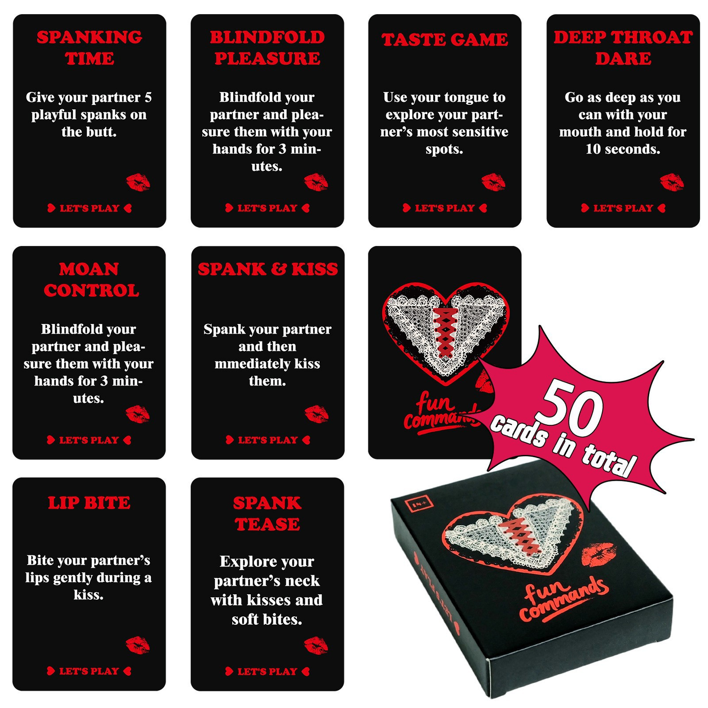 Fun Love Conversation Cards for Couples