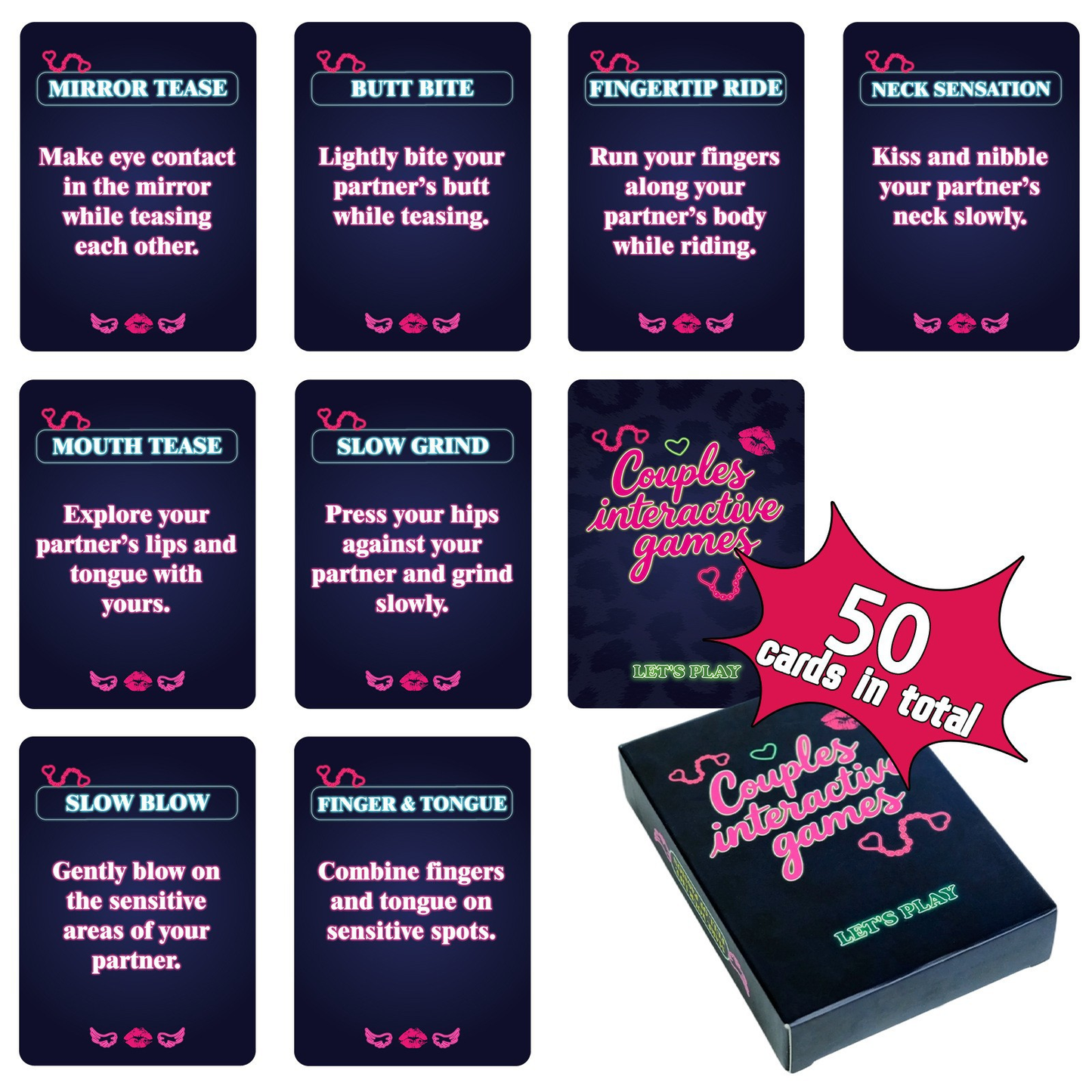 Fun Love Conversation Cards for Couples