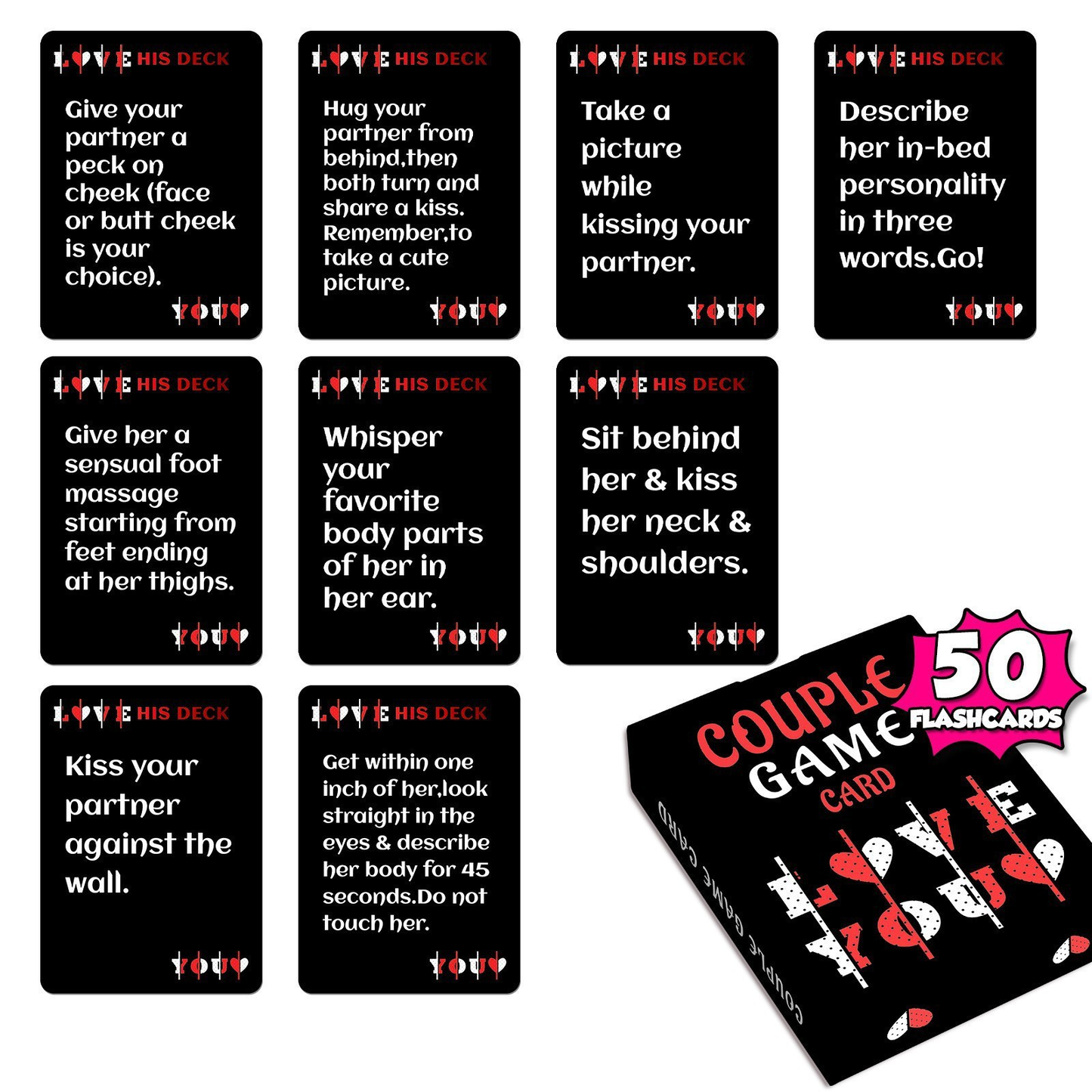 Fun Love Conversation Cards for Couples