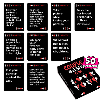 Fun Love Conversation Cards for Couples