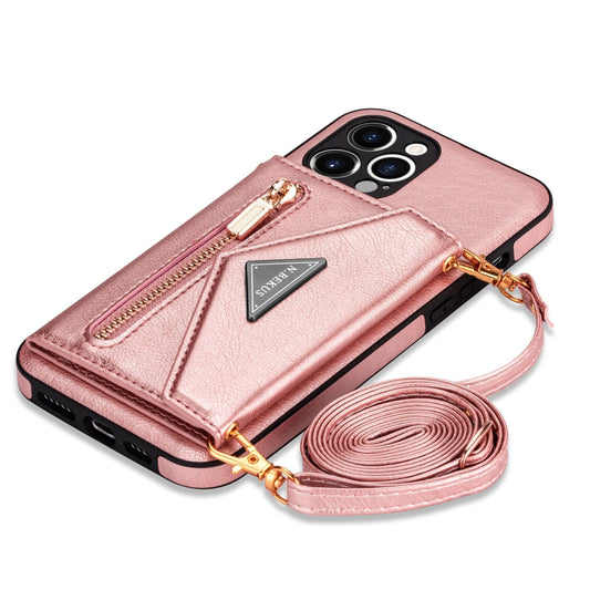 Slim Protective iPhone 13 Case with Card Slot Wallet - Lusomart