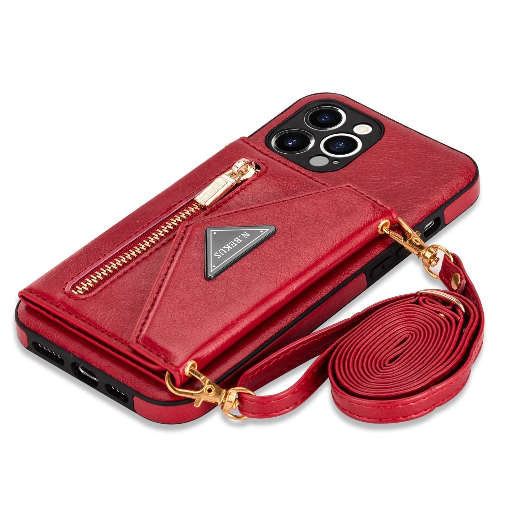 CardinalStone | Stylish Durable iPhone 13 Case With Card Holder Wallet 4