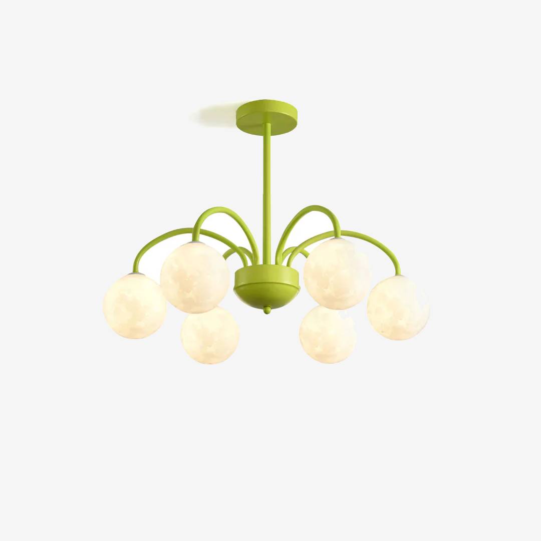 Lovely Moon Kids Ceiling Light Fixture 6-8 Arms