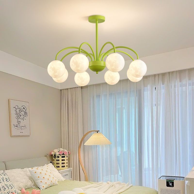 Lovely Moon Kids Ceiling Light Fixture 6-8 Arms - Lusomart
