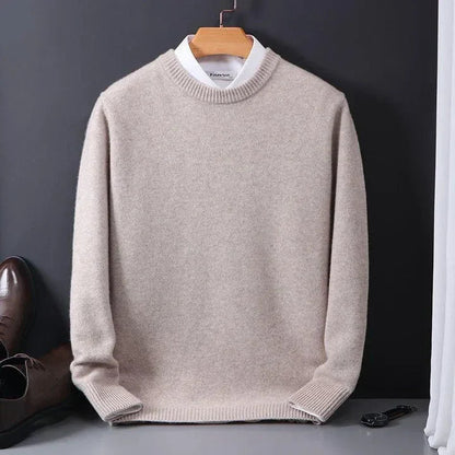 CaspianCashmere | Luxurious Soft Classic Men's Cashmere Sweater 1