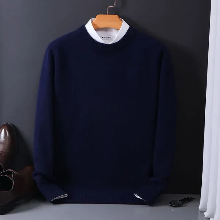 CaspianCashmere | Luxurious Soft Classic Men's Cashmere Sweater 3