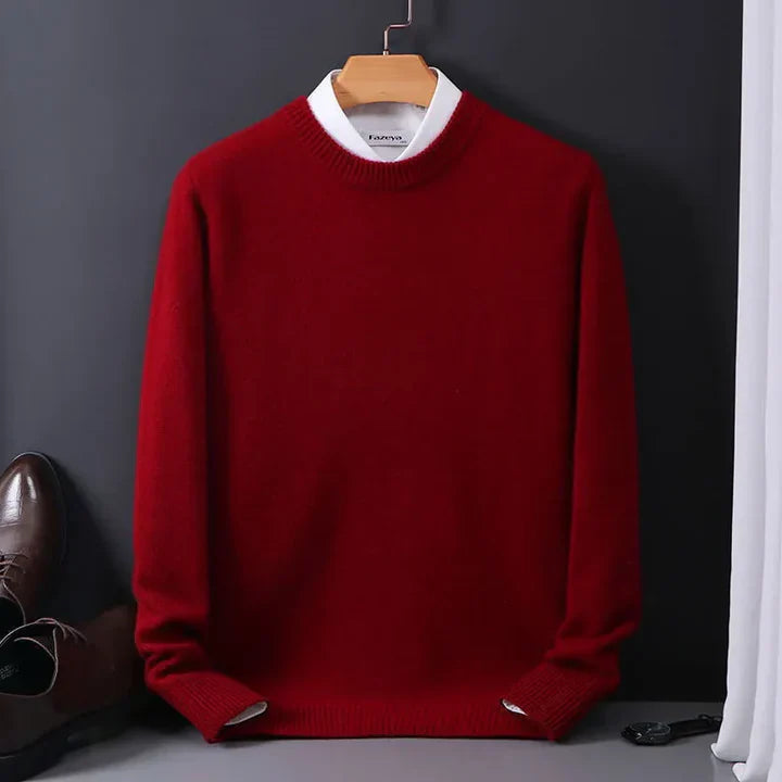 CaspianCashmere | Luxurious Soft Classic Men's Cashmere Sweater 5