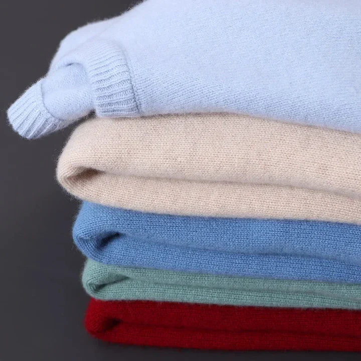CaspianCashmere | Luxurious Soft Classic Men's Cashmere Sweater 8