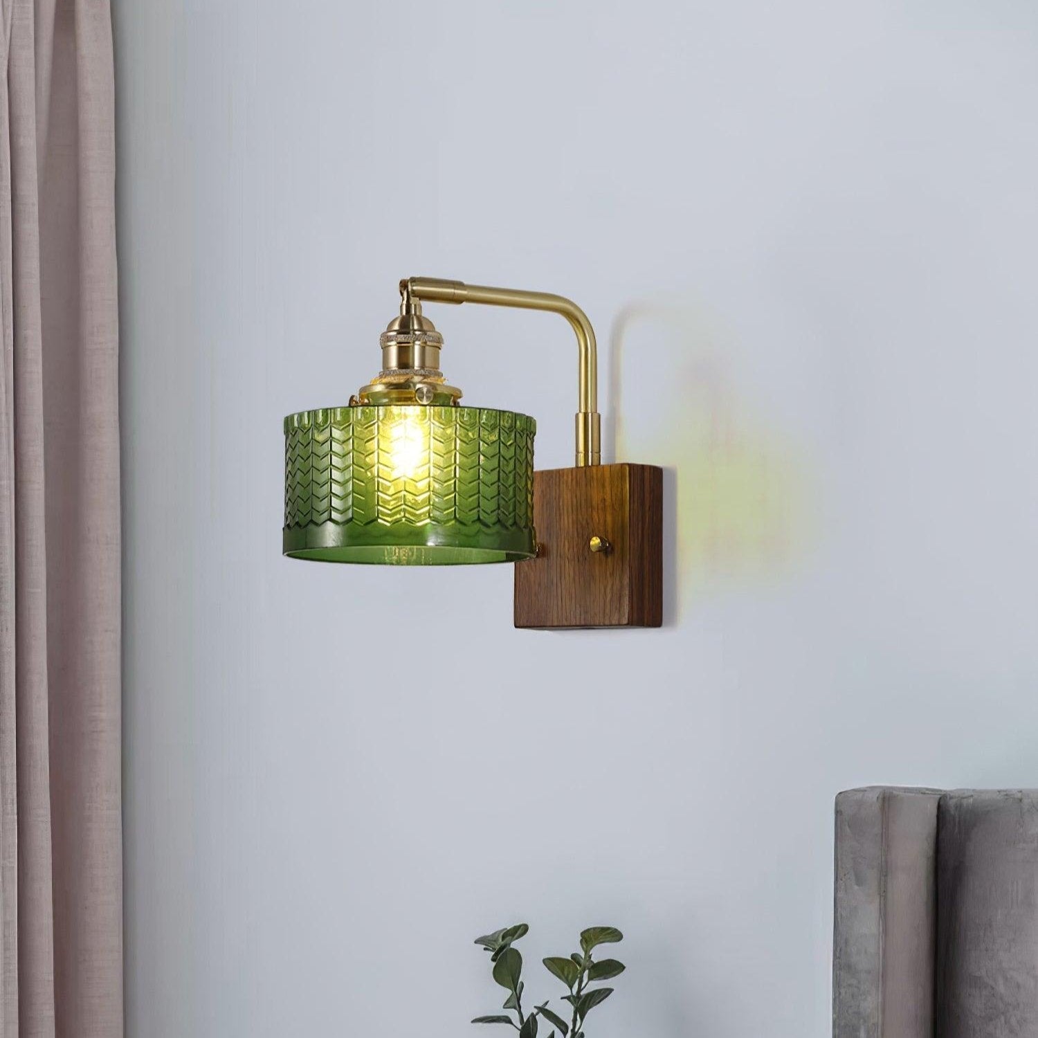 Rustic Wall Light Fixture for Home Decor - Vintage Style Indoor Lighting-4