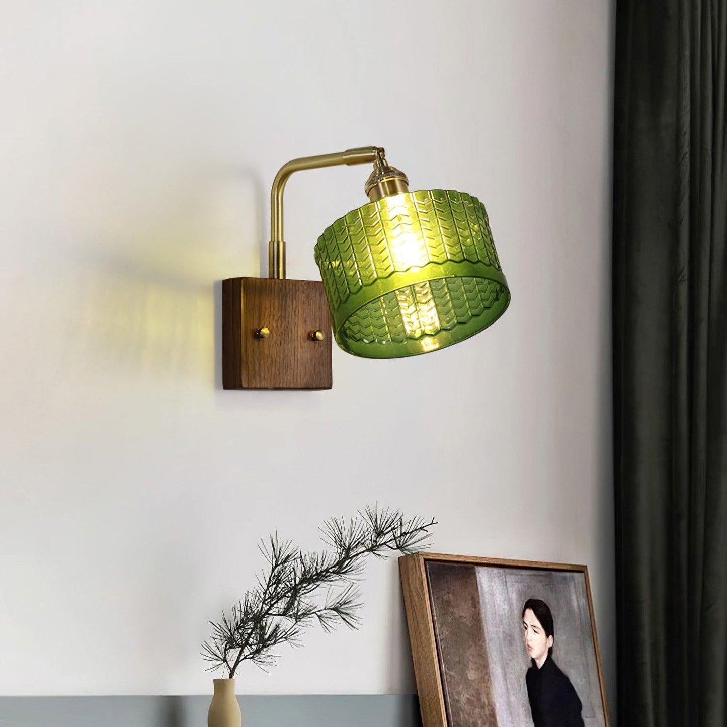 Rustic Wall Light Fixture for Home Decor - Vintage Style Indoor Lighting-6