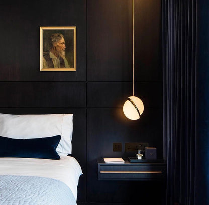 Small Gold Drop Pendant Lighting