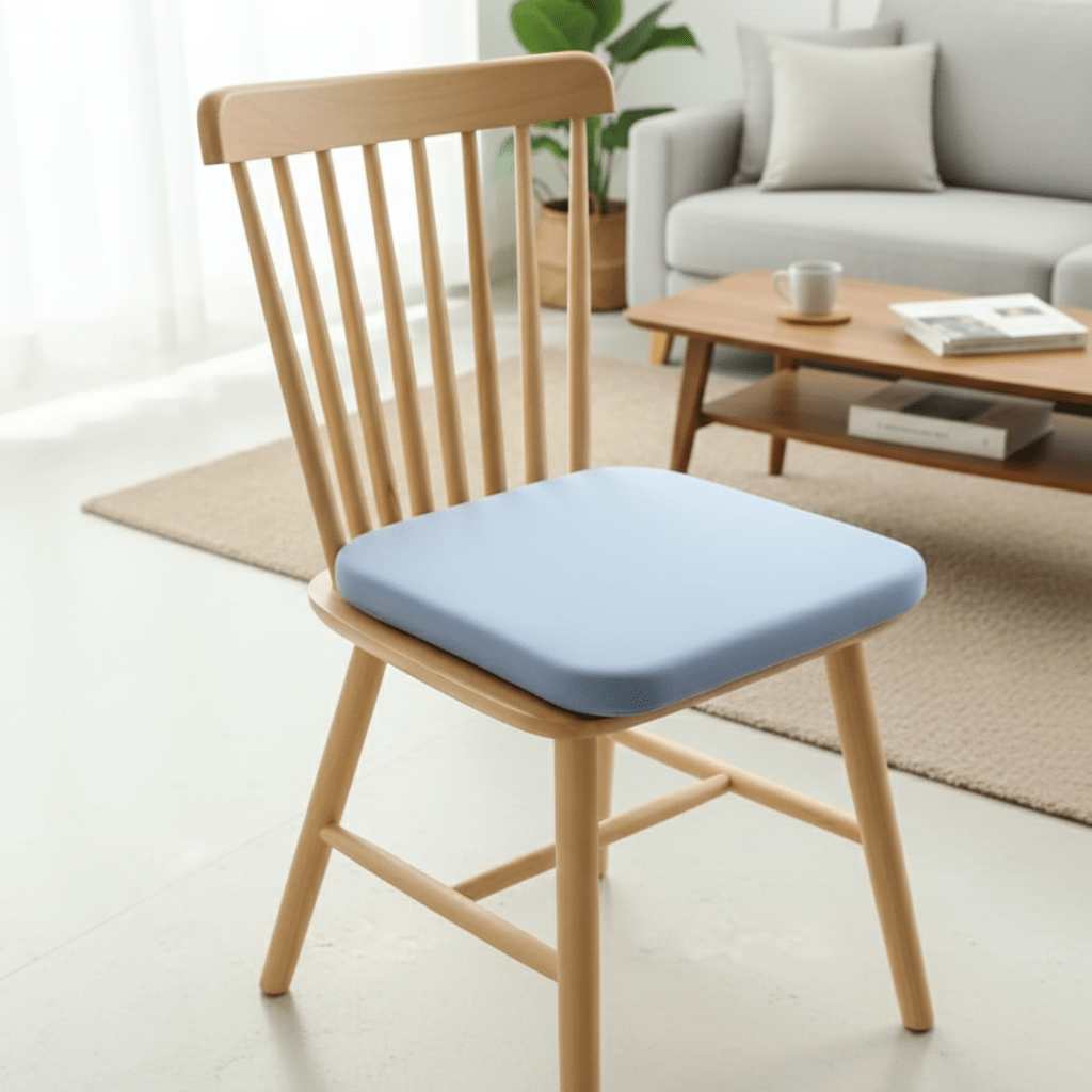 Contour Memory Foam Office Chair Cushion for Back Support - Lusomart