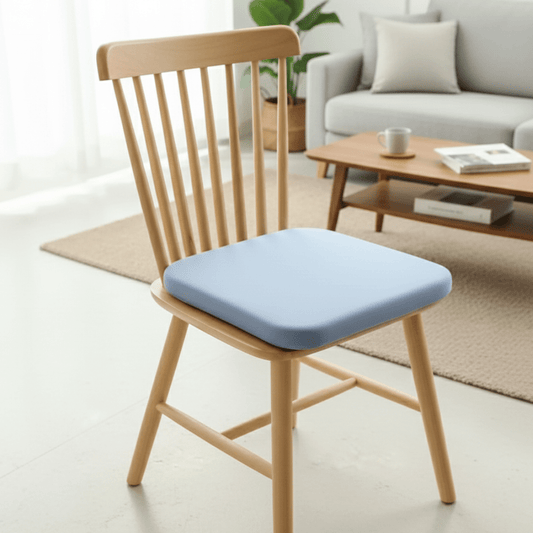 Contour Memory Foam Office Chair Cushion for Back Support - Lusomart
