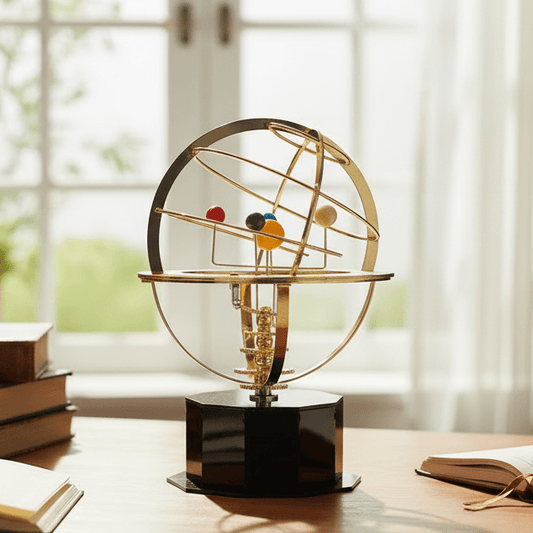 Stunning Metal Planetary Model Decoration - Lusomart
