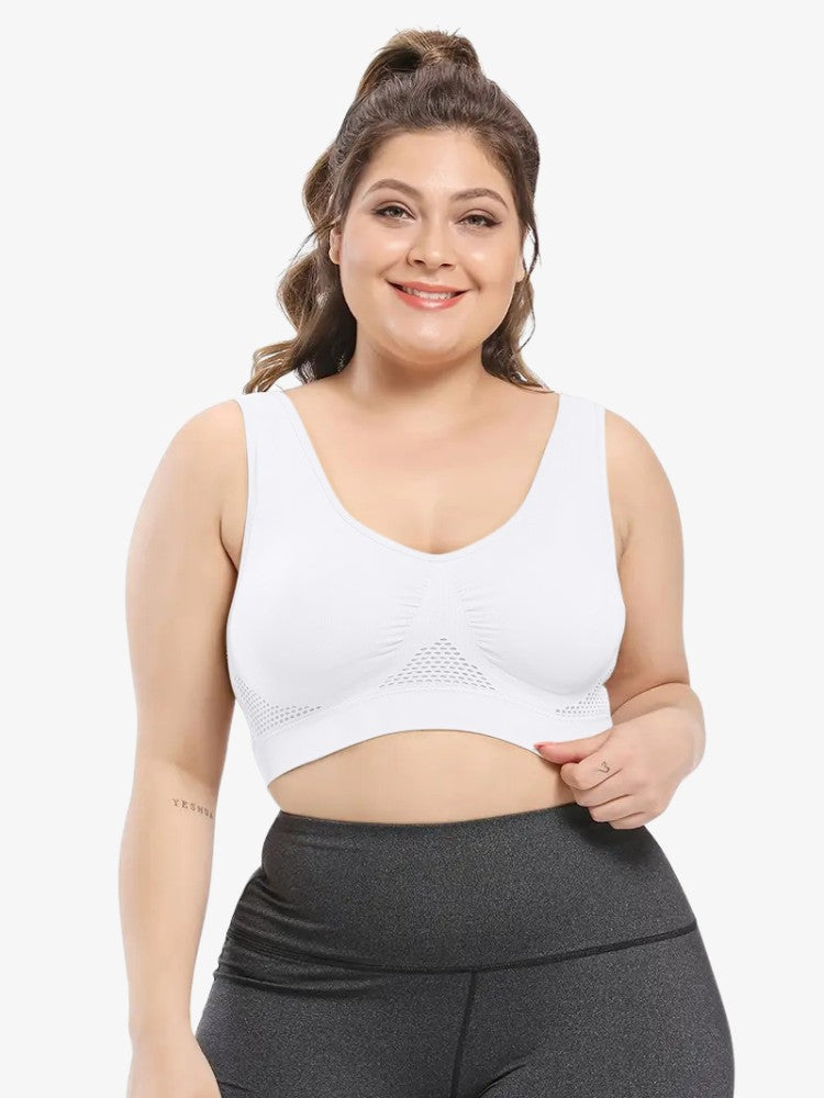 CelestialFit | High Support Plus Size Sports Bra for Active Women 5