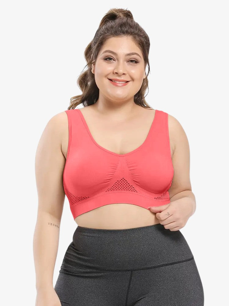 CelestialFit | High Support Plus Size Sports Bra for Active Women 6