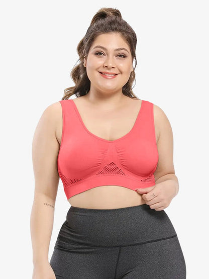 CelestialFit | High Support Plus Size Sports Bra for Active Women 6