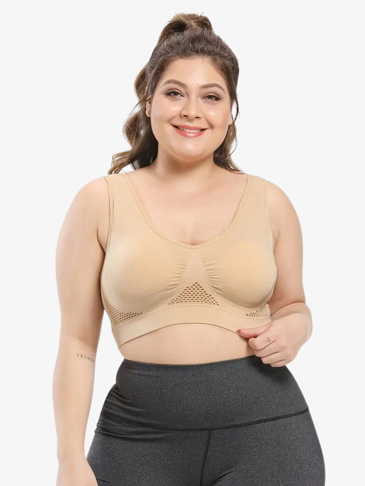 CelestialFit | High Support Plus Size Sports Bra for Active Women 7