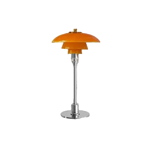 Elegant Clear Glass Desk Lamp