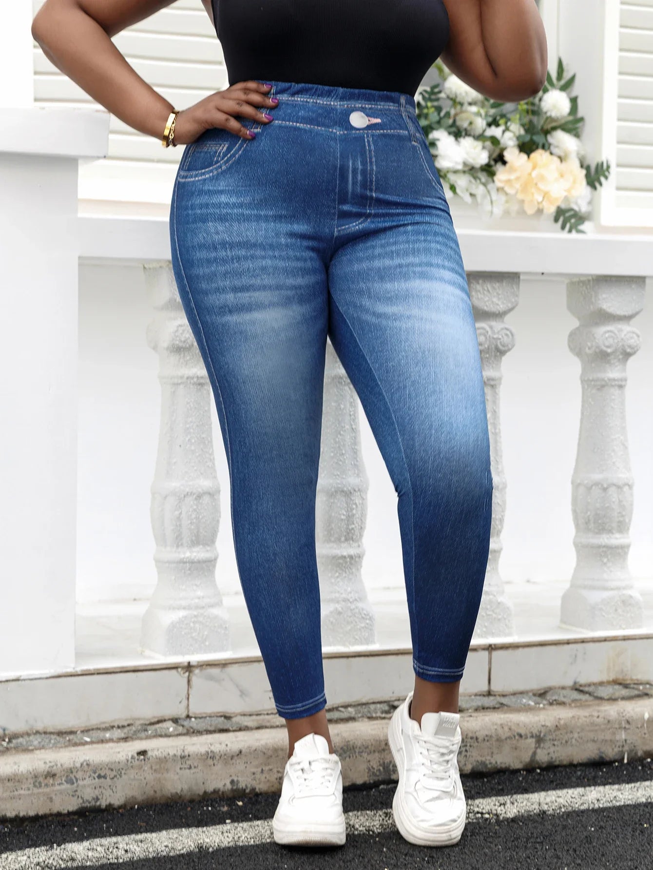 Soft Stretchy Women's Leggings for Daily Wear - Lusomart