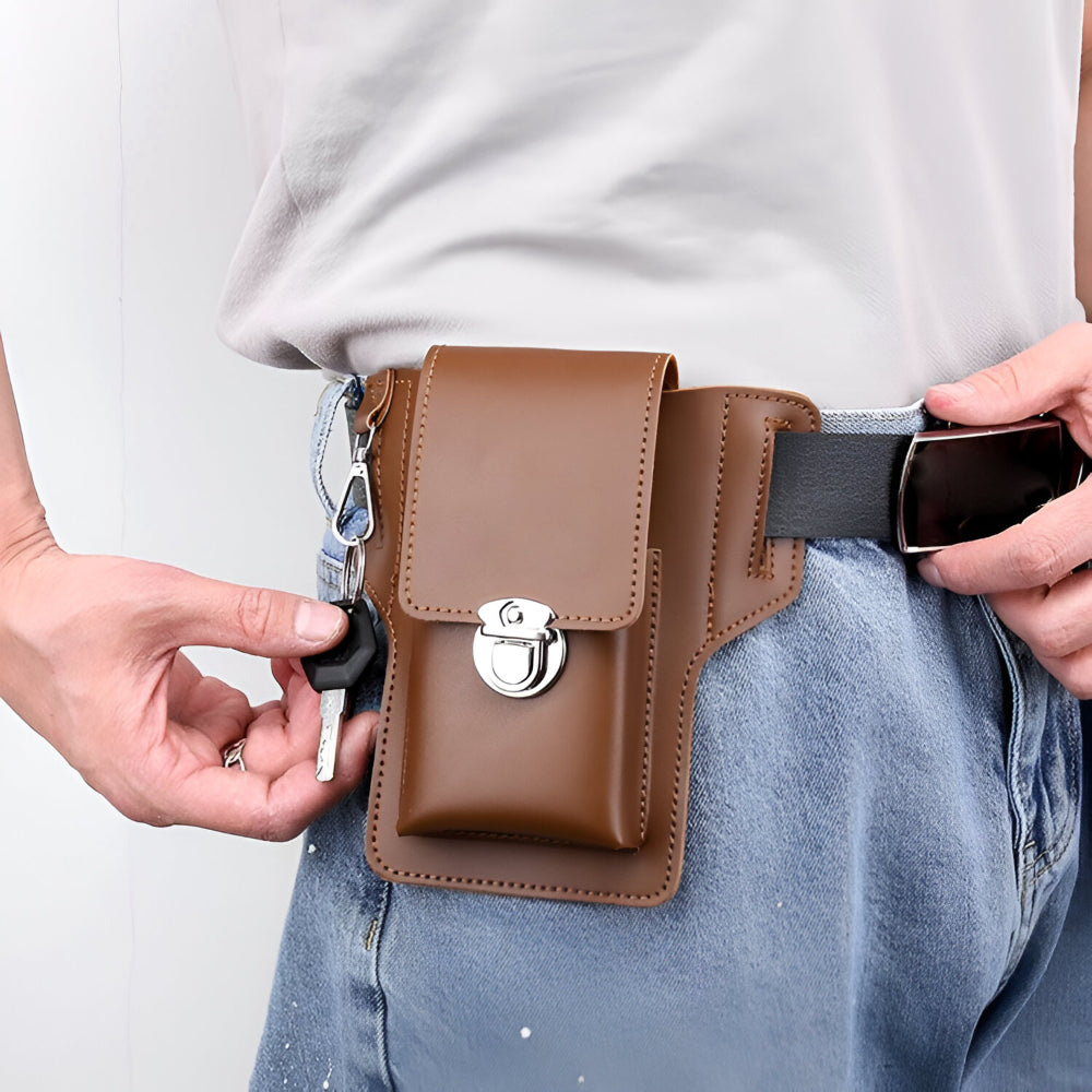 Phone Belt Clip Pouch Waist Holster Case - Lusomart