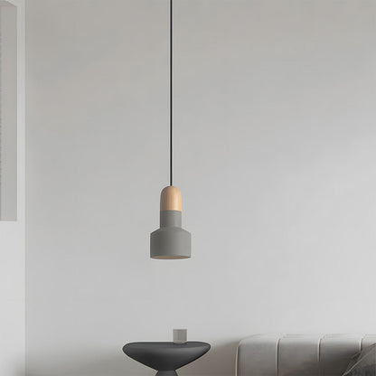 CementoWood | Rustic Minimalist Kitchen Pendant Lighting Fixture 5
