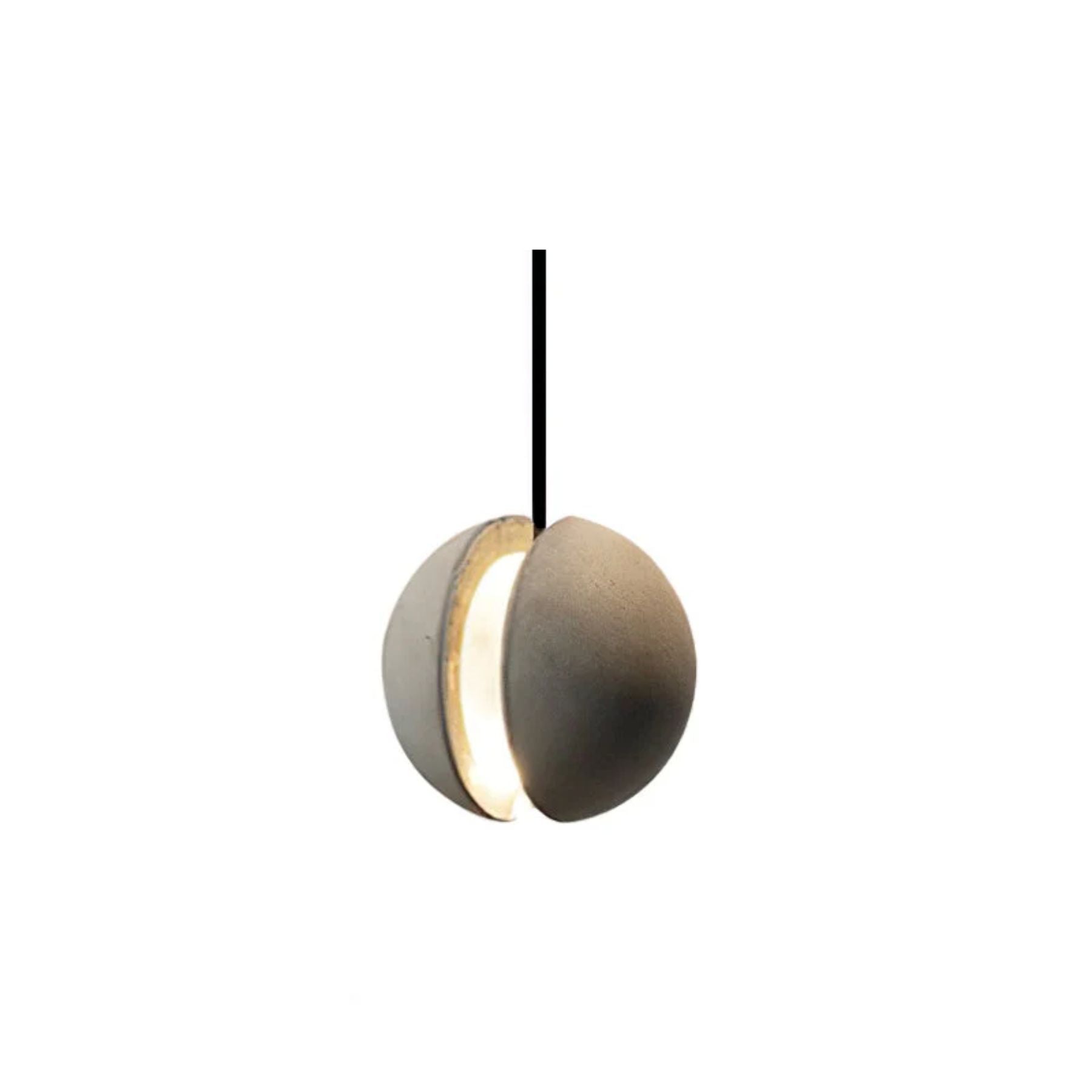 Cemento | Modern Minimalist Gray Concrete Pendant Light for Kitchen Island 1