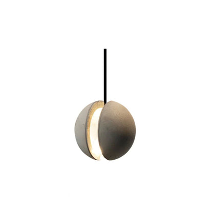 Cemento | Modern Minimalist Gray Concrete Pendant Light for Kitchen Island 1