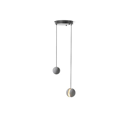 Cemento | Modern Minimalist Gray Concrete Pendant Light for Kitchen Island 9