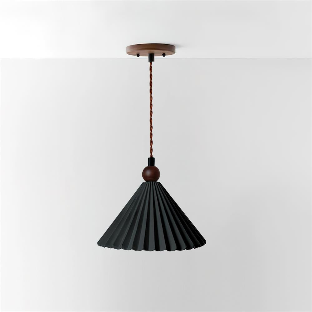 Ceramica | Elegant Dimmable Black Pendant Light for Kitchen or Living Room 9