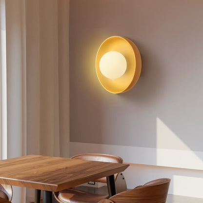 Ceramica | Stylish Warm Tone Modern Wall Sconce Lighting for Cozy Ambiance 3