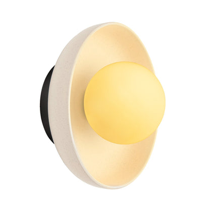 Ceramica | Stylish Warm Tone Modern Wall Sconce Lighting for Cozy Ambiance 9