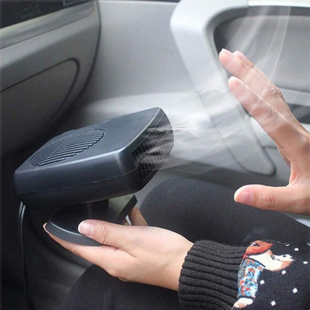 CeramixHeat | Compact Efficient 12V Portable Car Heater with Thermostat 4