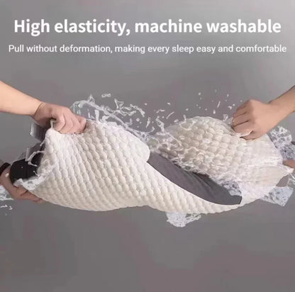 Comfort Neck Pillow with Massage and Ergonomic Support