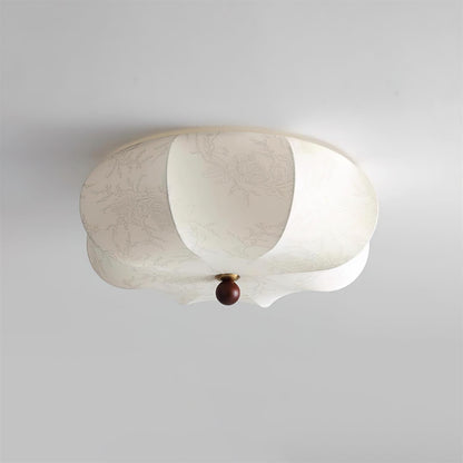 Simple Japandi Cloth Ceiling Lamp Fixture - Lusomart