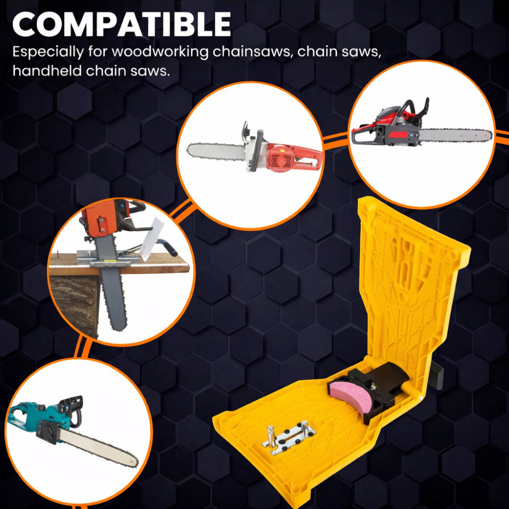 Easy Chain Sharpener Tool for Chainsaws