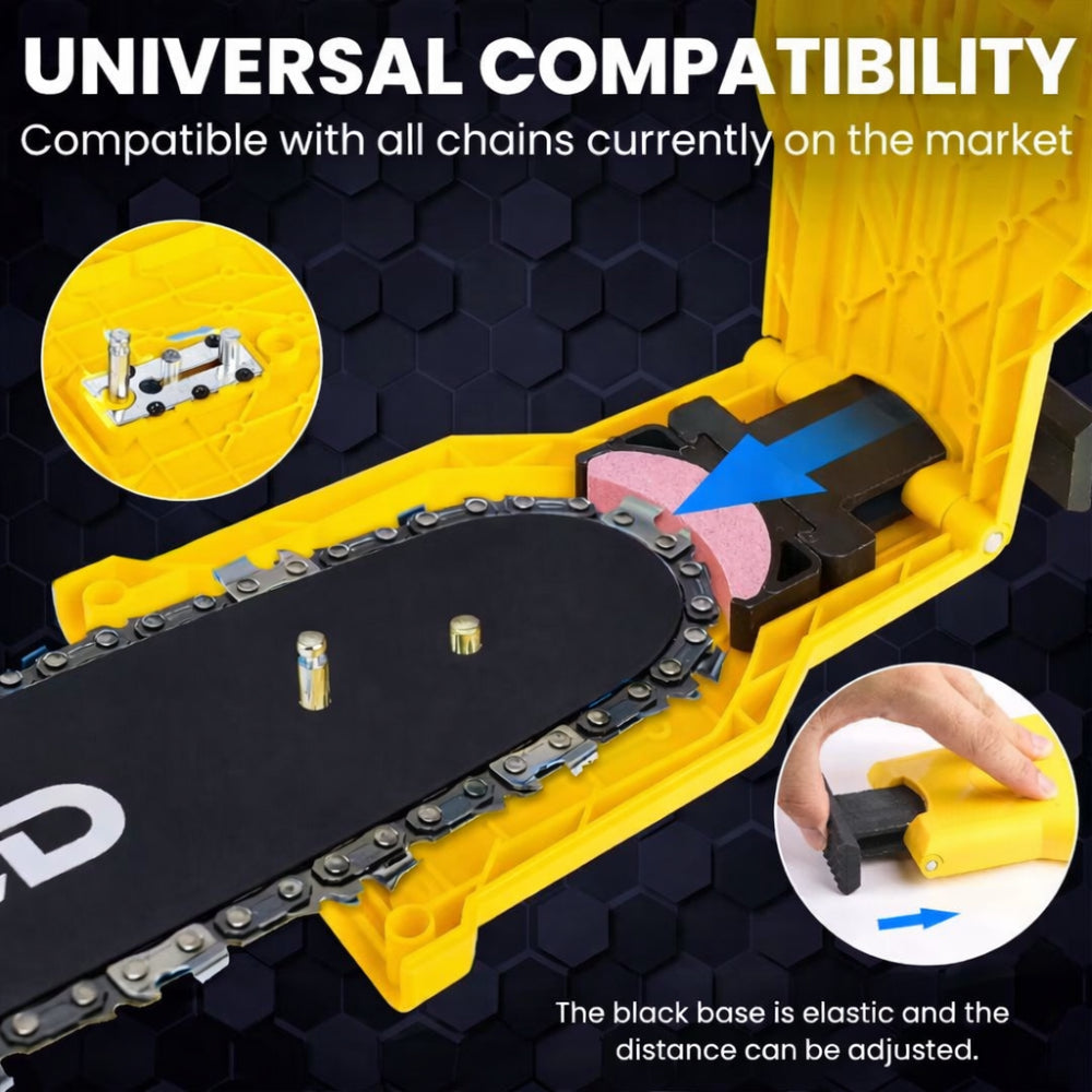 Easy Chain Sharpener Tool for Chainsaws